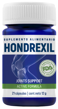 Envase de Hondrexil, 21 cápsulas